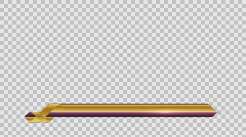 Animated lower third banner Stock Footage 58622464