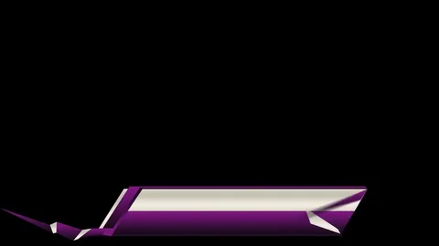 Animated lower third banner Stock Footage 70713867