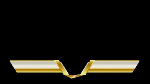 Animated lower third banner Stock Footage 70713901