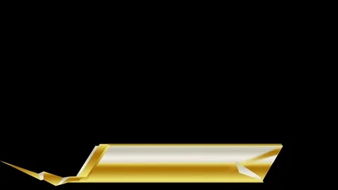 Animated lower third banner Stock Footage 70713906