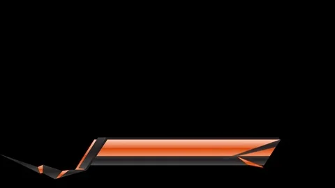 Animated lower third banner Stock Footage 70713933