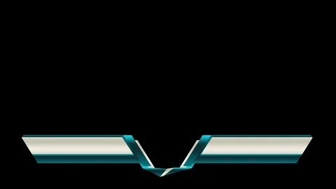 Animated lower third banner Stock Footage 70713955