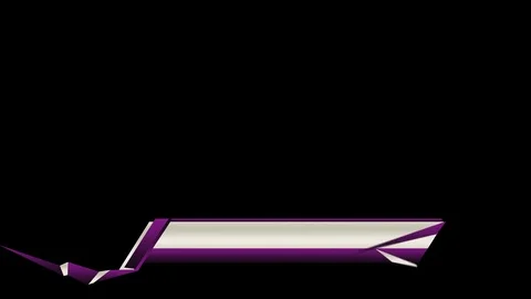 Animated lower third banner Stock Footage 70713988