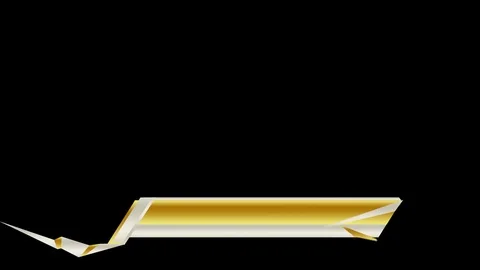 Animated lower third banner Stock Footage 70713992