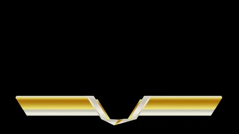 Animated lower third banner Stock Footage 70714006