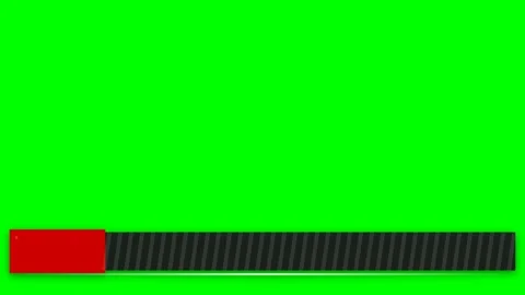 Animated Lower Third Graphic with Green Screen Vídeos de archivo 340438726