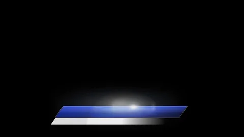 Animated lower third title overlay Stock Footage 89935572