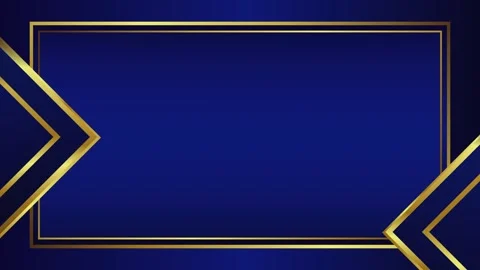 Animated luxury background with empty space and dark blue backdrop Stock Footage 297145881