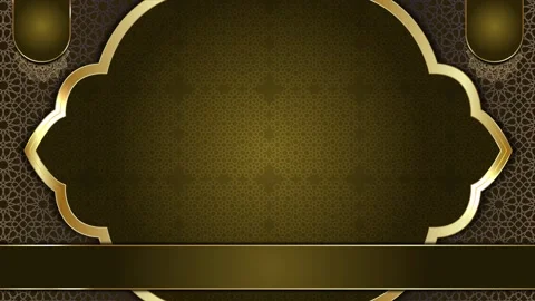 Animated luxury islamic Arabic background Loop Animation Stock Footage 298702884