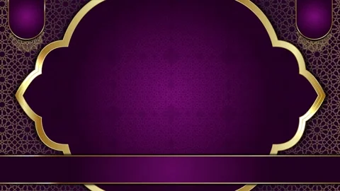 Animated luxury islamic Arabic background Loop Animation Stock Footage 298711659
