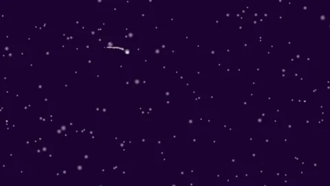 Animated Make a Wish Lettering on Violet Background 動画素材 83558031