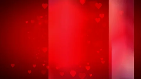 Animated many moving small red hearts on black background Stock-Footage 77893908
