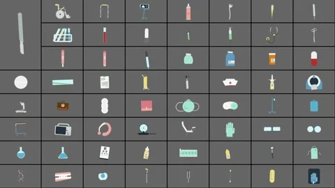 Animated Medical Elements for After Effects 库存 After Effects