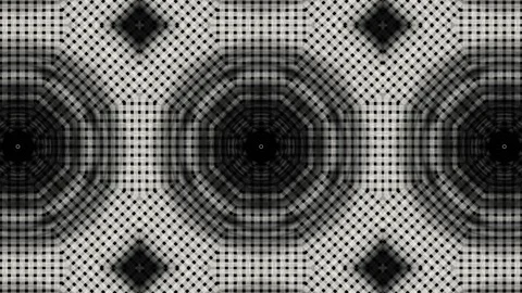 Animated mesh pattern creating seamless abstract industrial 스톡 동영상 340048795