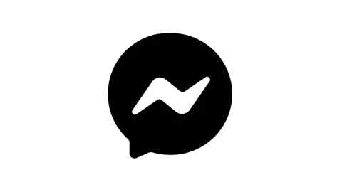 Animated messenger icon  background Stock Footage 242184072
