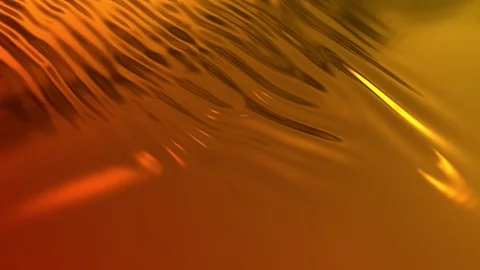 Animated metalic gradient in 4k. 3D render of wavy cloth surface that forms Stock Footage 121833581