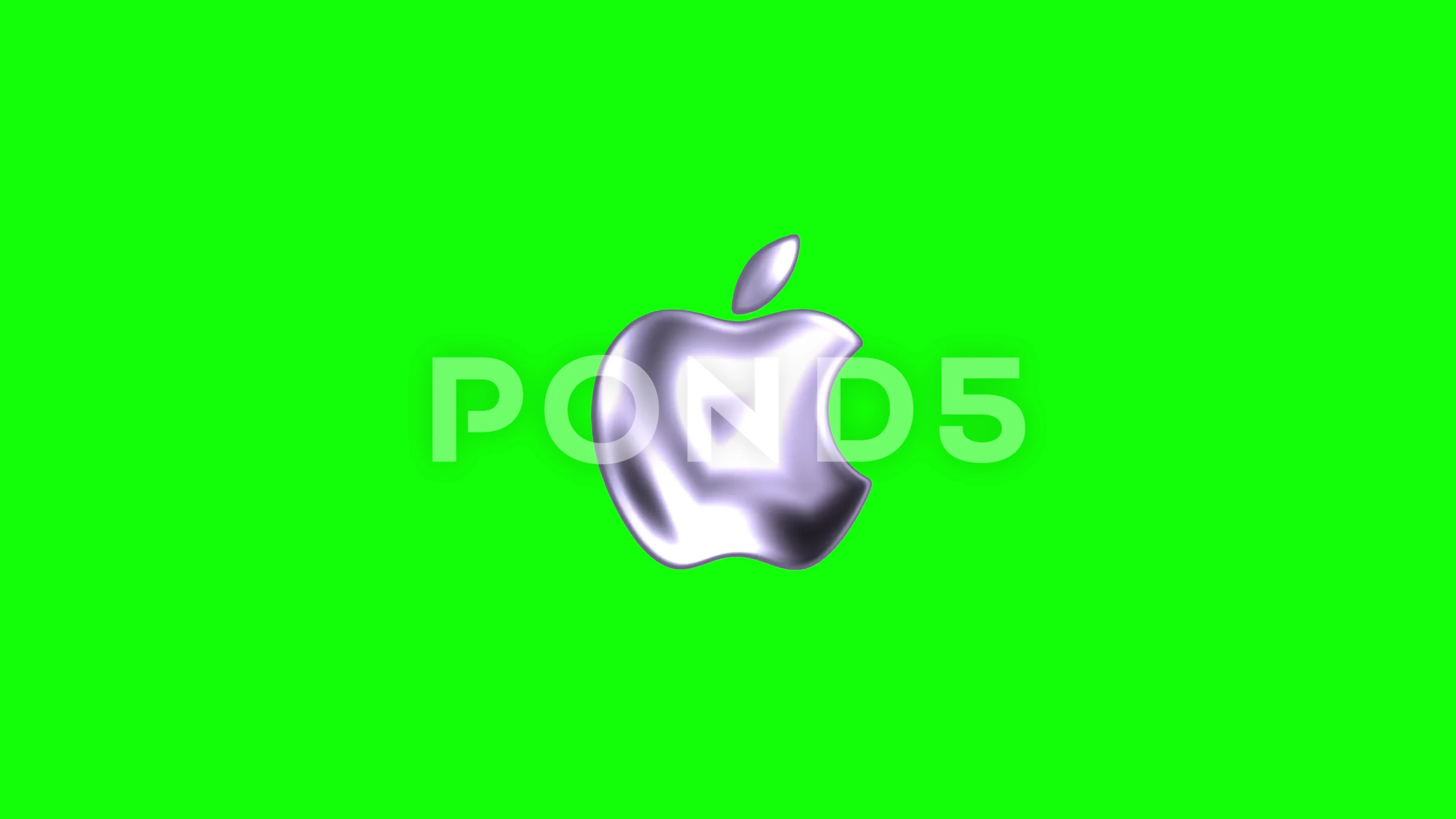 Apple Logo - Green apple with Eco Friendly text - CleanPNG / KissPNG