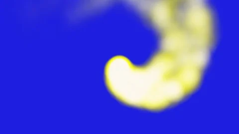 Animated meteorite comes down to the earth Stock Footage 102833798