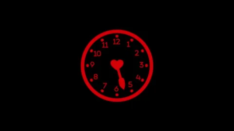 Animated Minimal Countdown Clock for Presentation and Event Timing Stock Footage 337076409
