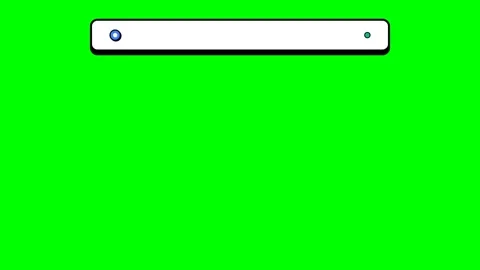 Animated Minimalist Browser Window Overlay on Green Screen 库存影片 347896109