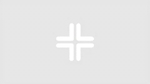 Animated minimize white line ui icon Stock-Footage 224062400