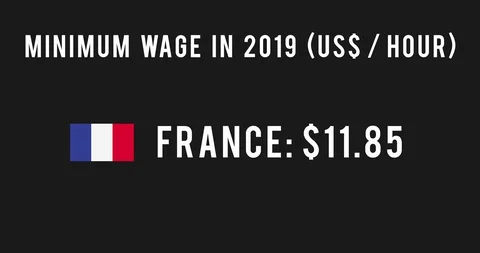 Animated Minimum Wage Stock Footage 103672219