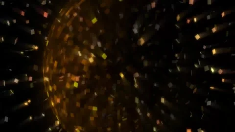 Animated mirror disco ball rotating 4k video footage Stock Footage 297948168