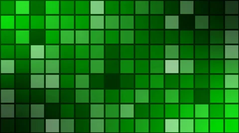 Animated mosaic with dark grid -backgroundvideo- green screen Video stock 33650053