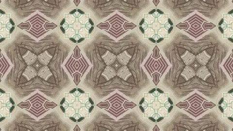 Animated mosaic pattern with 100 Russian rubles banknote. Creative seamless loop Stock Footage 160109357