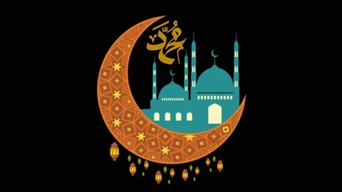 Animated mosque Stock Footage 175672630