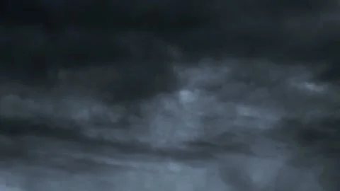 Animated motion background features dark slowly moving storm clouds Stock Footage 160609183