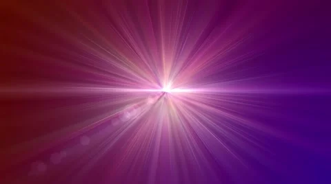 Animated motion background loop - Big shining centered light purple en deep red Stock Footage 66480423