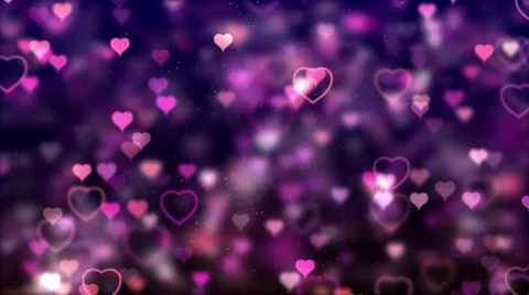 Animated motion background loop - Bright purple on black Stock Footage 66479318