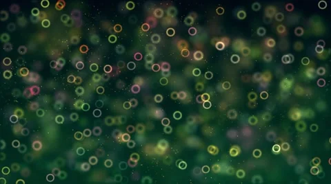 Animated motion background loop - Dark green background Stock Footage 66479296