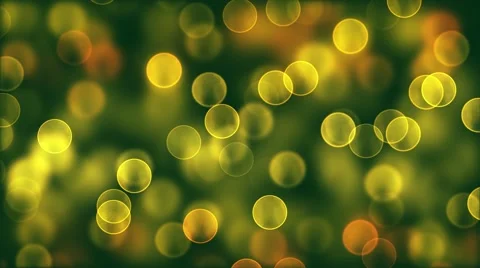 Animated motion background video - Blurred spots greenish Stock Footage 66422525