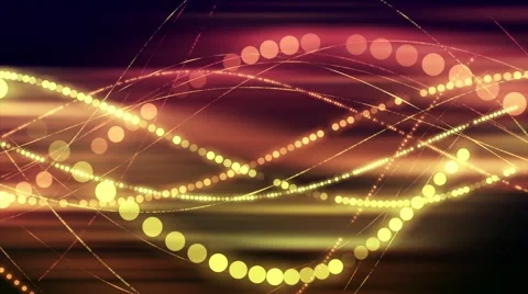 Animated motion background video - colors on black Stock Footage 67615248