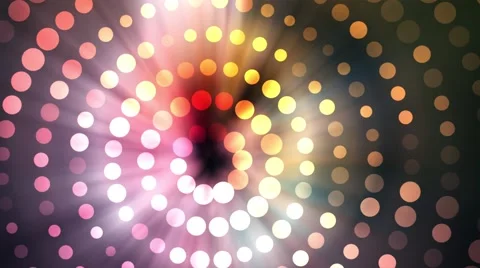 Animated motion background video - Disco ball circle Stock Footage 67614134