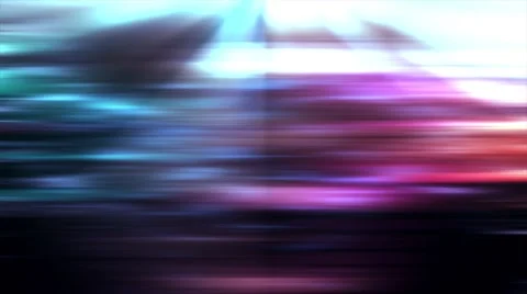 Animated motion background video - motion blur colors on black Stock Footage 67615378