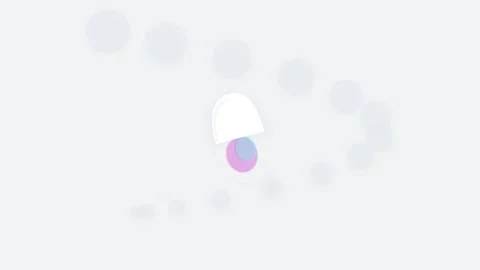 Animated motion graphics background with geometric shapes Stock Footage 345285782