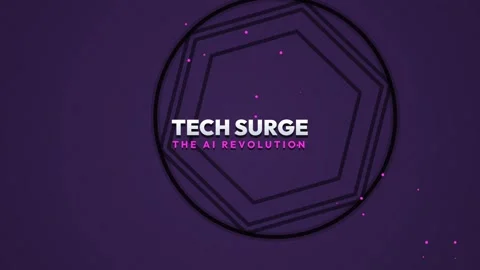 Animated motion graphics featuring futuristic text titles Vidéo 333302688