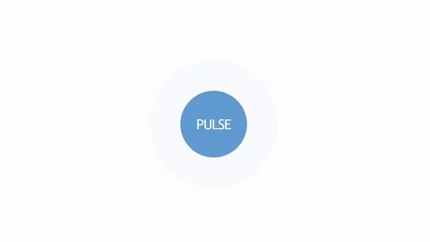 Animated motion graphics heart beat button pulse music Stock Footage 94757738