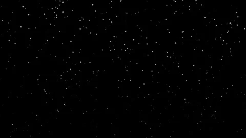 An Animated Moving Space Through With Shiny Stars On Black Screen Stock Footage 240608750
