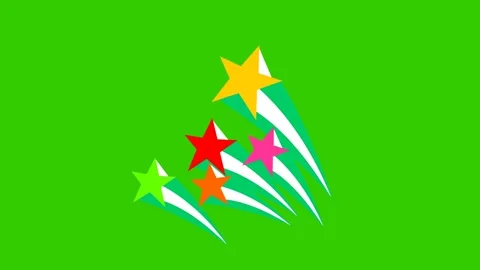 Animated Moving Star Prop Stock Footage 278343188