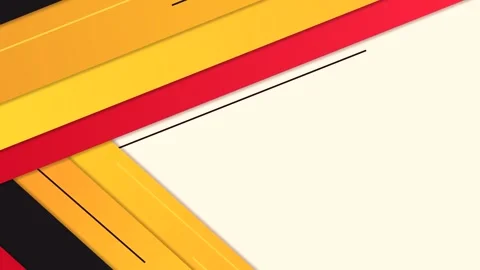 Animated multicolored abstract geometric background Stock Footage 247313365