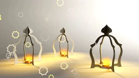 Animated Muslim Stock Footage 173589638