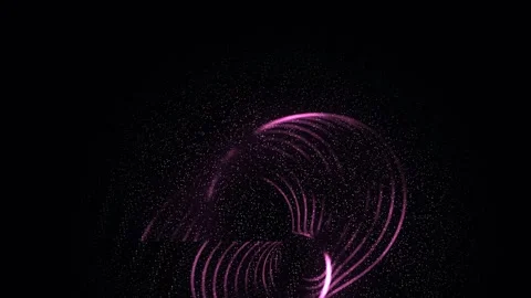 Animated nebula clouds space background creates smooth Stock Footage 341625065