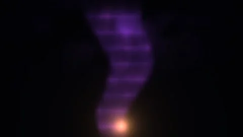 Animated nebula clouds space background perfect for live Stock Footage 341625916