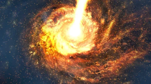 Animated nebula scene  3 Stock Footage 25242572