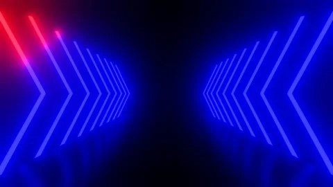 Animated NEON Background  Background Video Stock Footage 172521032