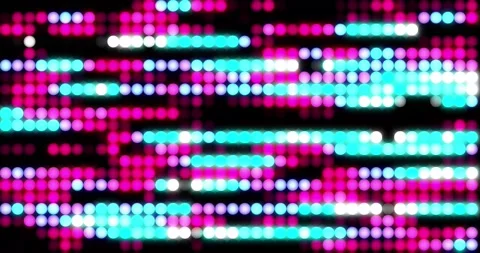 Animated neon Concert Lights. Sky blue pink Flicker wall light. stage award.. Stock Footage 224751663